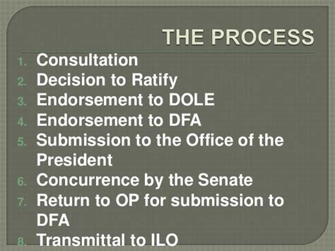 The Ratification Process