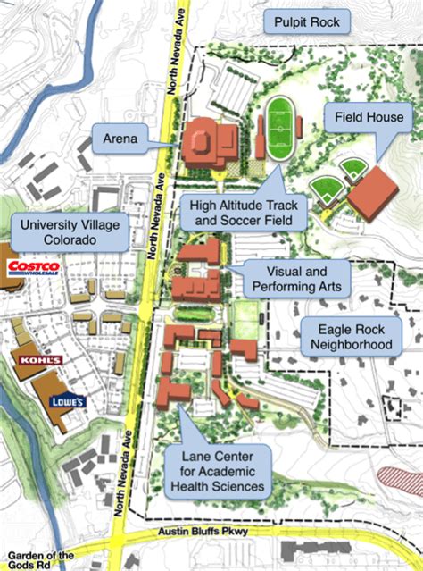 UCCS to build “National Sports, Art and Wellness Village” along North Nevada – UCCS Communique