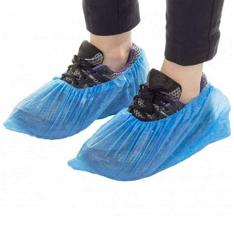 Wideskall Disposable Shoe & Boot Covers Waterproof Slip Resistant Shoe ...