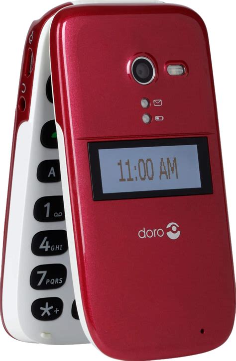 Questions and Answers: Doro PhoneEasy 626 Cell Phone Burgundy (Consumer ...