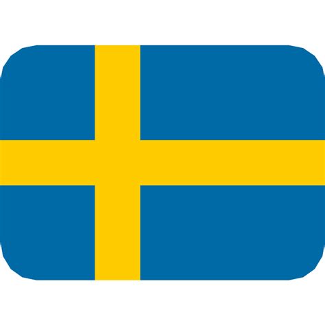 Flag For Flag Sweden Vector SVG Icon - SVG Repo