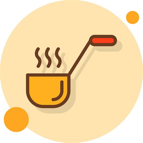 Ladle Filled Shadow Circle Icon 39496953 Vector Art at Vecteezy