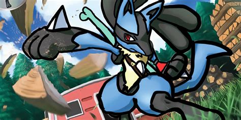 Lucario attack by maikaluxio on DeviantArt