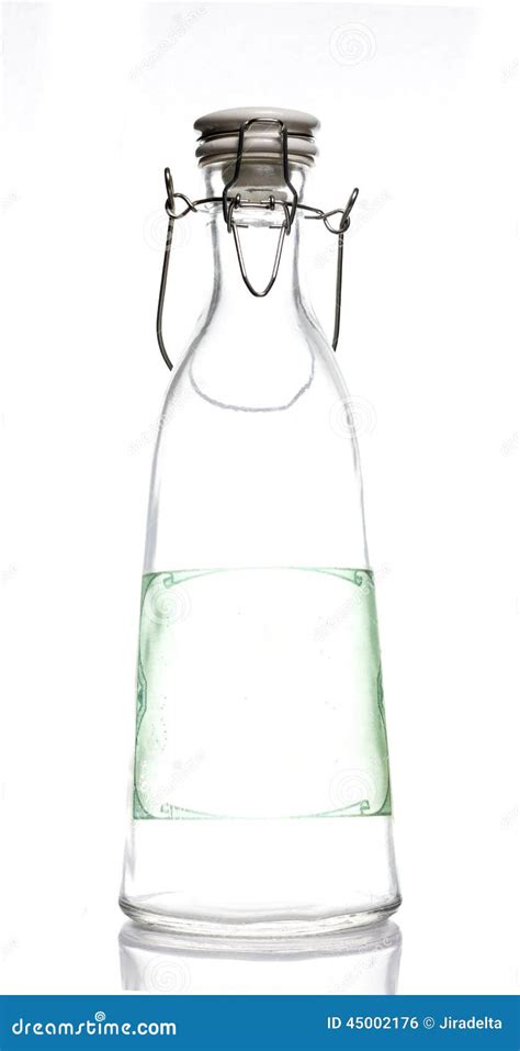 Vacuum Glass Bottle stock photo. Image of stopper, drink - 45002176