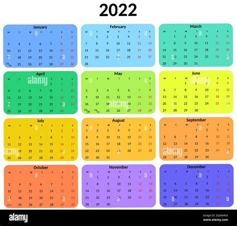 Chinese Calendar 2022 Editable Printable