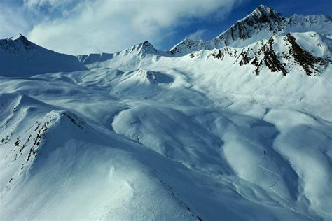 Ski touring in Kazbegi | Backcountry skiing with guide- Climbing Georgia