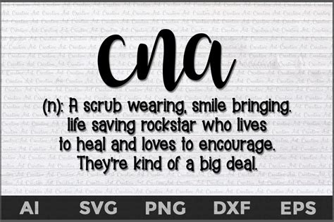 Cna Definition, CNA svg, Nurse Definition, Nurse svg By Creative Art ...