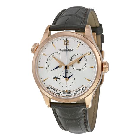 Jaeger LeCoultre Master Geographic GMT Rose Gold Men's Watch Q1422421 ...