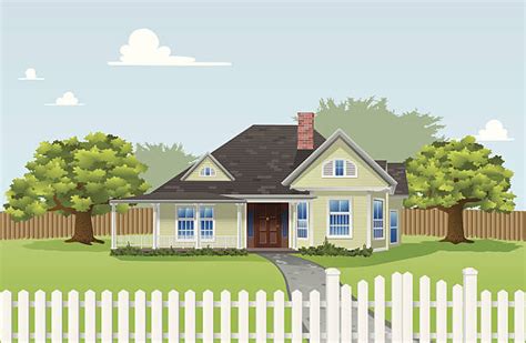 Picket Fence Illustrations, Royalty-Free Vector Graphics & Clip Art - iStock