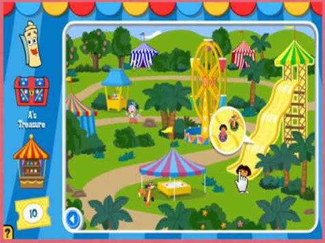 Dora The Explorer - Carnival Adventure - Game - YouTube