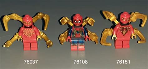 Which Iron Spider minifigure do you think had the best spider arms/legs ...