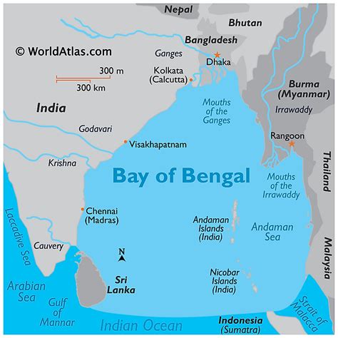 Bay Of Bengal - WorldAtlas