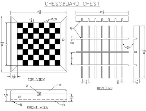 Chess Board Dimensions