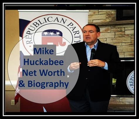 Mike Huckabee Net Worth 2024 - Diena Florrie