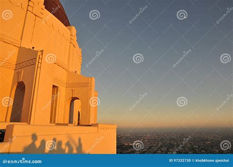 Griffith observatory stock photo. Image of attractiom - 97332730