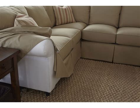 Jenny Slipcover Sectional with Down Cushions | Sofas and Sectionals