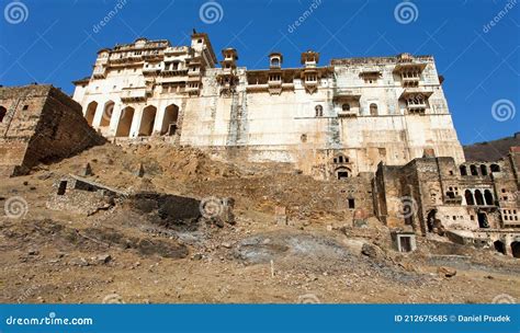 Taragarh Fort in Bundi Town, Rajasthan, India Stock Image - Image of city, palace: 212675685