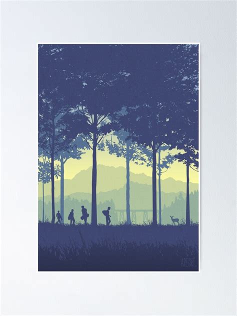 "Stand By Me" Poster for Sale by apemeetsgirl | Redbubble