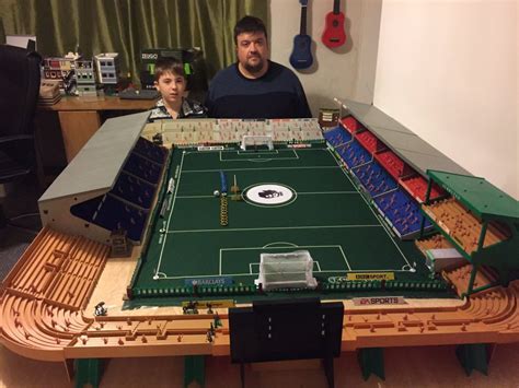 The viral Subbuteo stadium that completed a childhood dream | Subbuteo ...