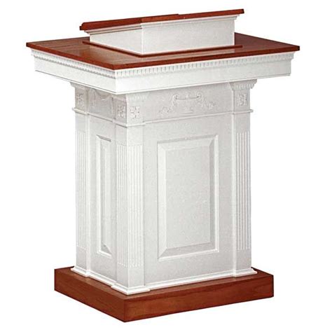 No. 8201 Two Tone Pulpit Altar Design, Church Design, Church Interior ...