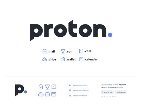 proton branding / redesign / logo by kev on Dribbble