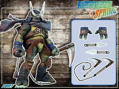 Fury Toys TMNT Leonardo Samurai Turtles Assassin 1/12 Action Figure ...