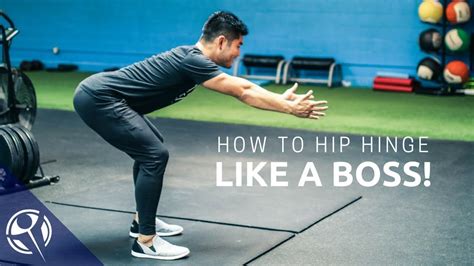 How to Hip Hinge Like a BOSS! - YouTube | Exercise, Fit board workouts, Knee strengthening exercises