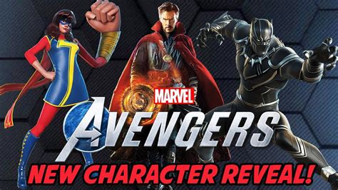 AVENGERS GAME NEW CHARACTER REVEAL THIS WEEKEND! - YouTube