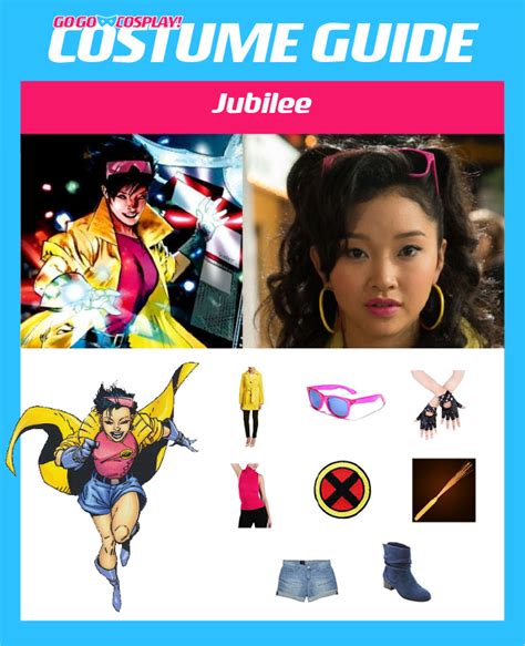 Jubilee Costume Guide - GO GO COSPLAY | Zombie costume, Marvel costumes ...