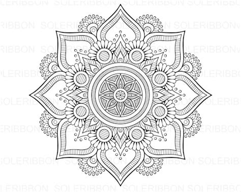 Free 72 Cricut Flower Mandala Svg SVG PNG EPS DXF File