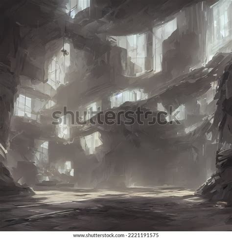 Sci Fi Room Concept Art Idea Stock Illustration 2221191575 | Shutterstock