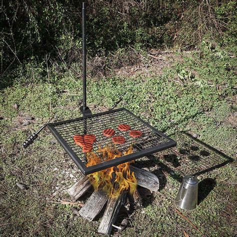 Campfire Grill - Cooking Over An Open Fire