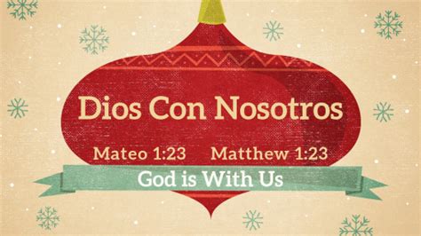 Dios con Nosotros/ God With Us - Logos Sermons