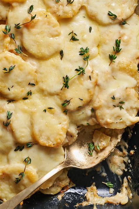 Creamy Scalloped Au Gratin Potatoes - Tasty Made Simple