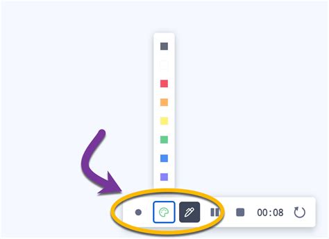 How to use the drawing tool while recording your screen – Vidyard Support