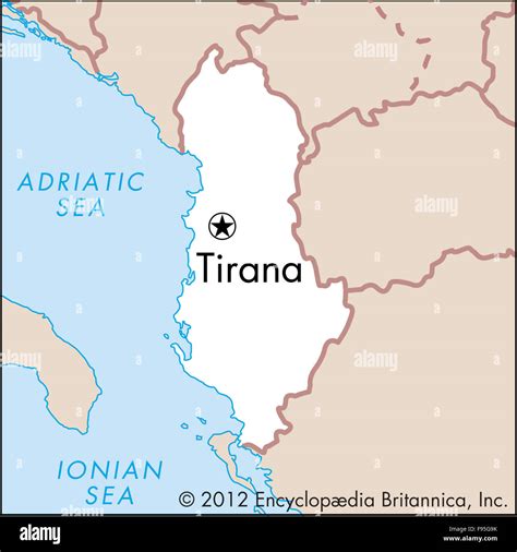 Tirana albania maps cartography geography tirana hi-res stock ...