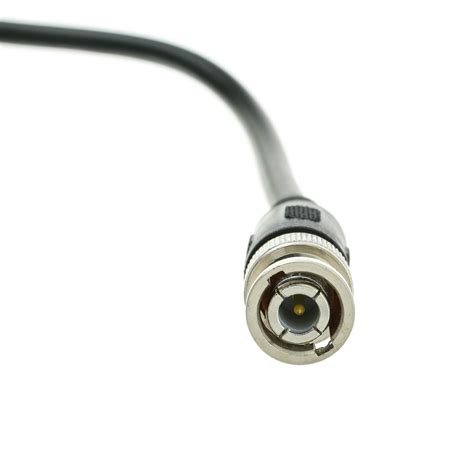 3ft Black BNC RG59/U Coaxial Cable, BNC Male