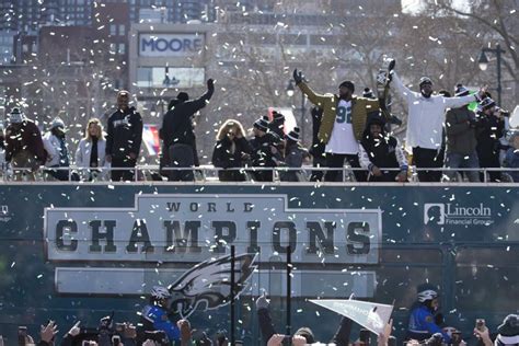 PHOTOS: Philadelphia Eagles NFL football Super Bowl victory parade