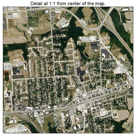 Aerial Photography Map of Wentzville, MO Missouri