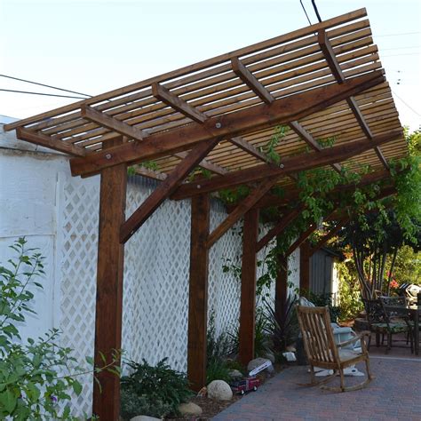 Cantilevered Trellis - Creativity post | Backyard pavilion, Backyard patio, Backyard patio designs