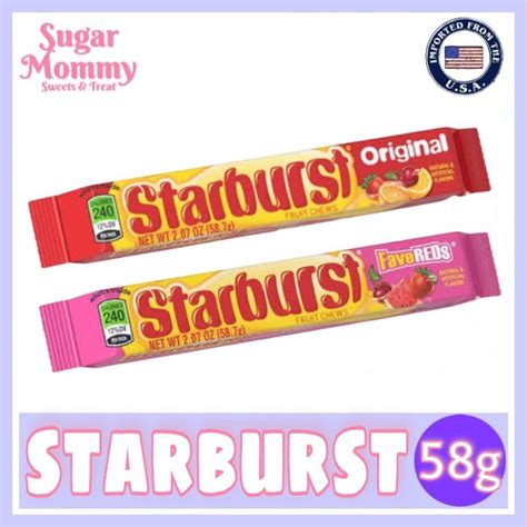 STARBURST Chewy Candy 58.7g | Lazada PH