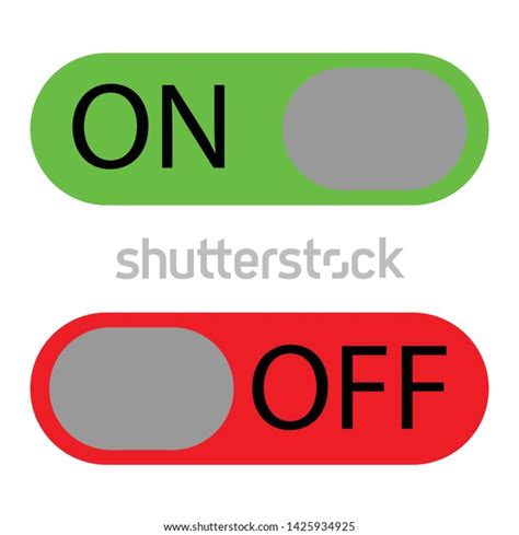 On Off Switch Button Symbol Icon Stock Vector (Royalty Free) 1425934925 | Shutterstock