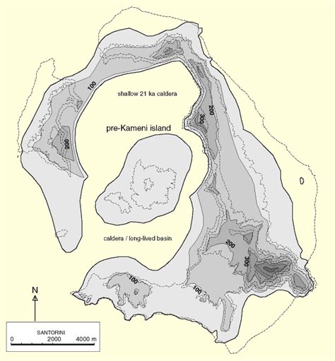 Ancient Thera Map