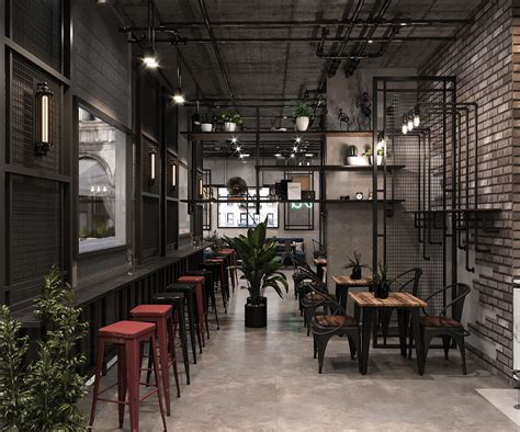 Industrial Restaurant - Task Cafe :: Behance