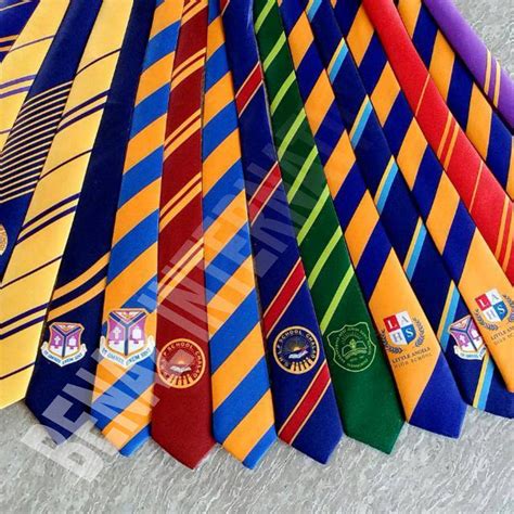 Multi Colour School Tie at Rs 25/pcs | स्कूल टाई - Benaz International ...