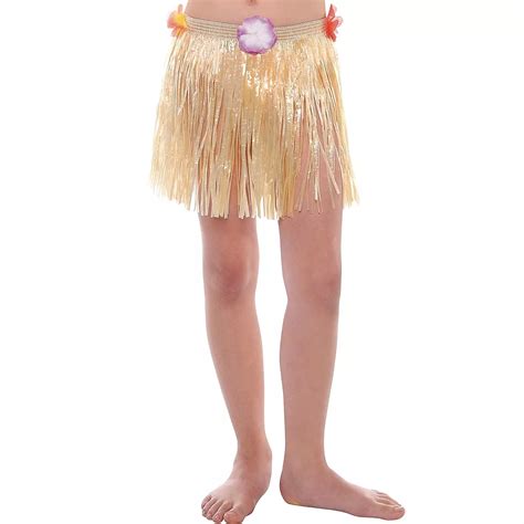 Child Plastic Mini Hula Skirt 12in | Party City