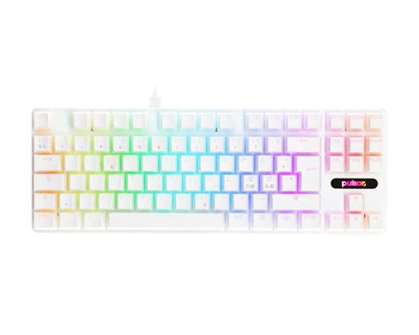 MaxGaming Custom Mechanical Keyboard Bundle - TKL - White - MaxGaming.com