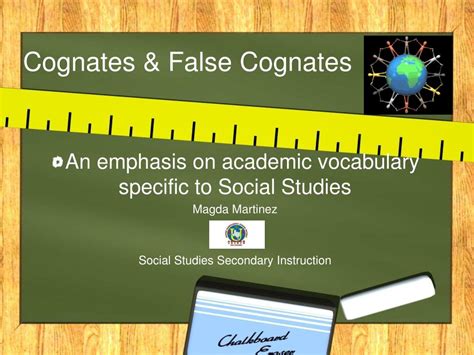 PPT - Cognates & False Cognates PowerPoint Presentation, free download ...