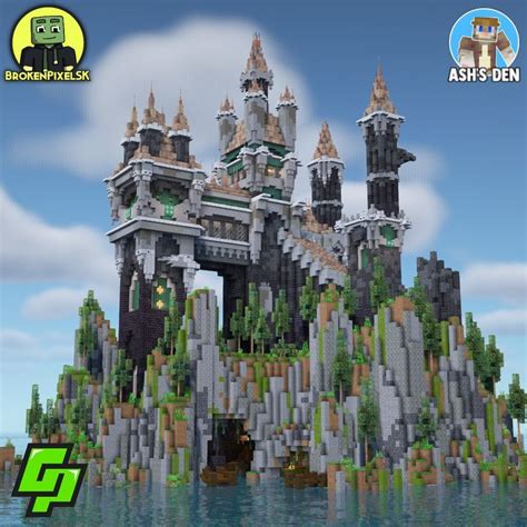 Gothic Castle | Minecraft castle, Minecraft designs, Minecraft blueprints