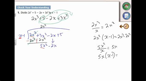 Polynomial Lesson 1.1 (Dividing Polynomial by Binomial) - YouTube